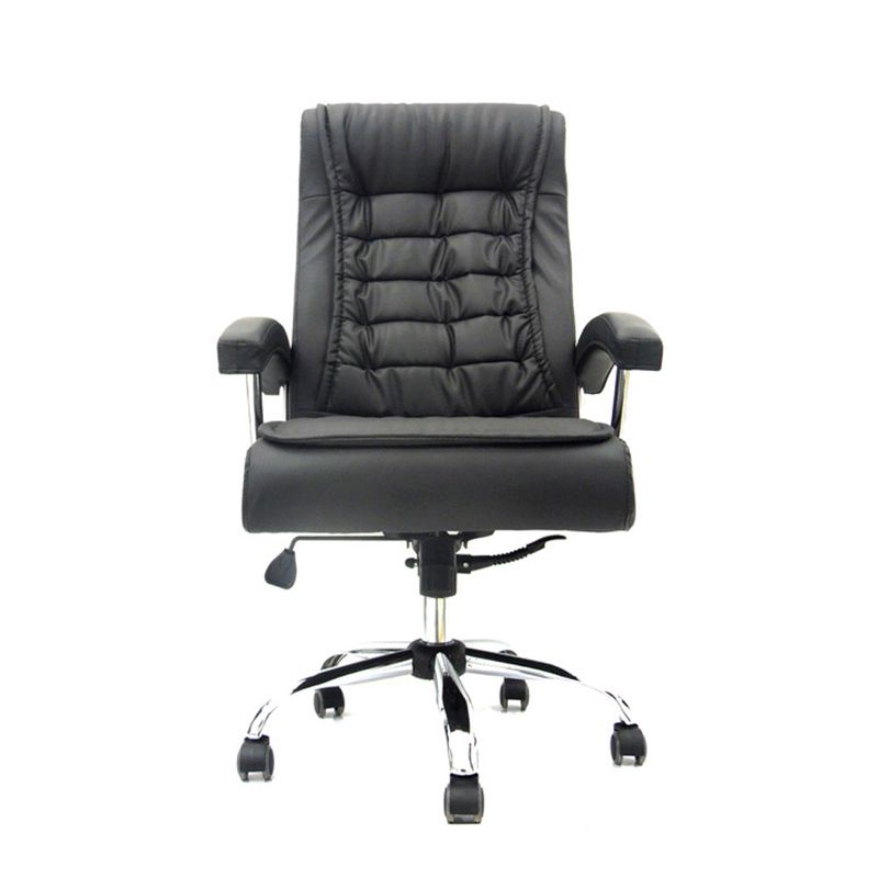 OFIDEAS - Silla Giratoria De Oficina Presidencial Shiny Xh Negro Ofideas