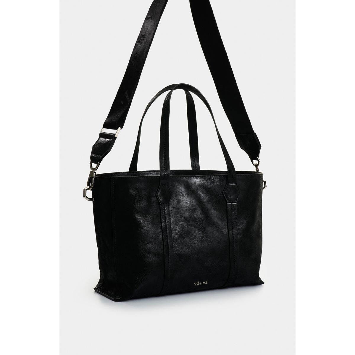 VELEZ - Vélez Bowling Nectaria 2.0 Cuero Mujer Trenzado Negro