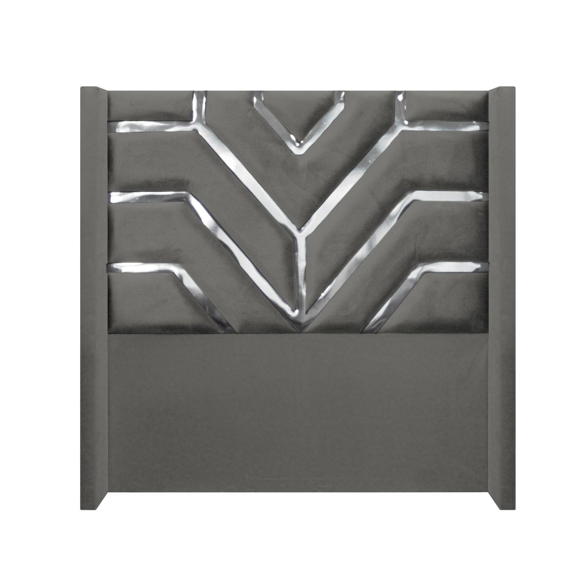 BARAKA HOME - Cabecera Emperatriz Case 2 Plz - Gris Oscuro