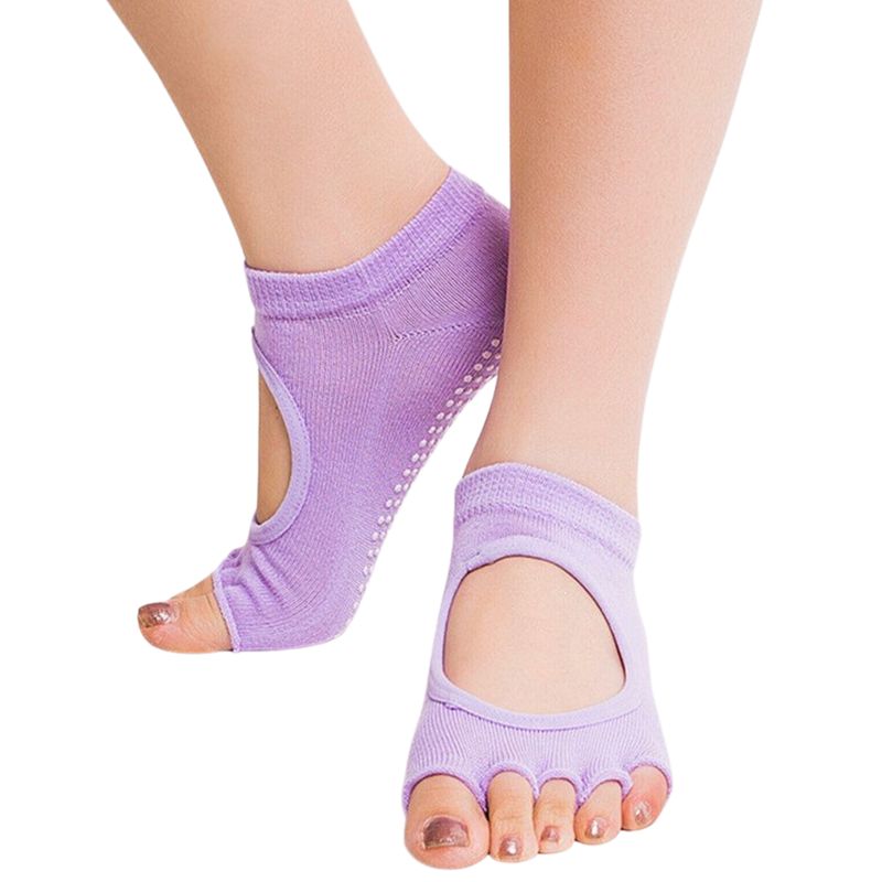 GENERICO - Medias Antideslizantes Mitón Marinera Danza Yoga Pilates