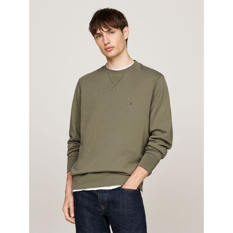 TOMMY HILFIGER - SWEATSHIRT ESSENTIAL TERRY CREWNECK