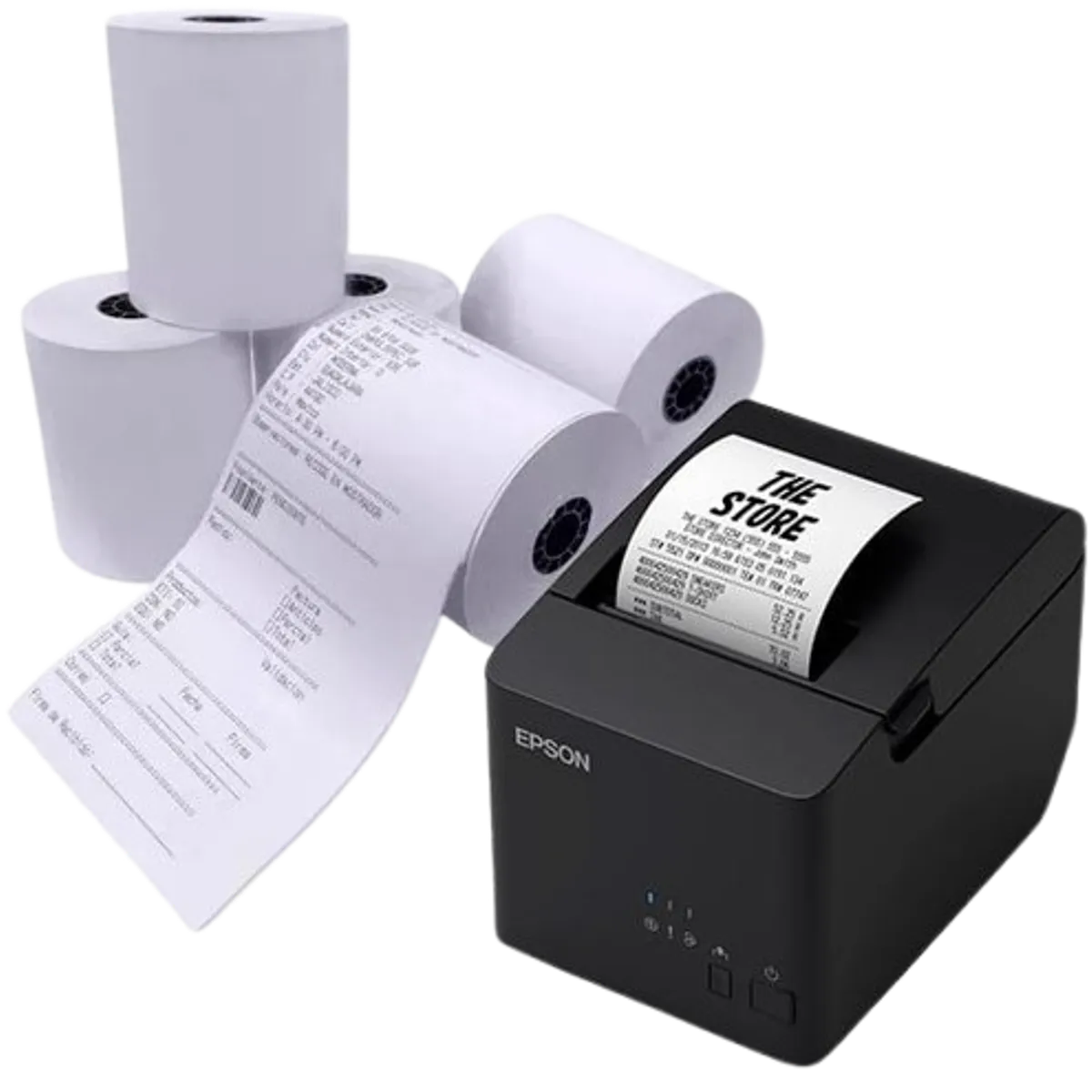 GENERICO - ROLLO DE PAPEL TERMICO 80X80MM 65GR -- CAJA 20 ROLLOS