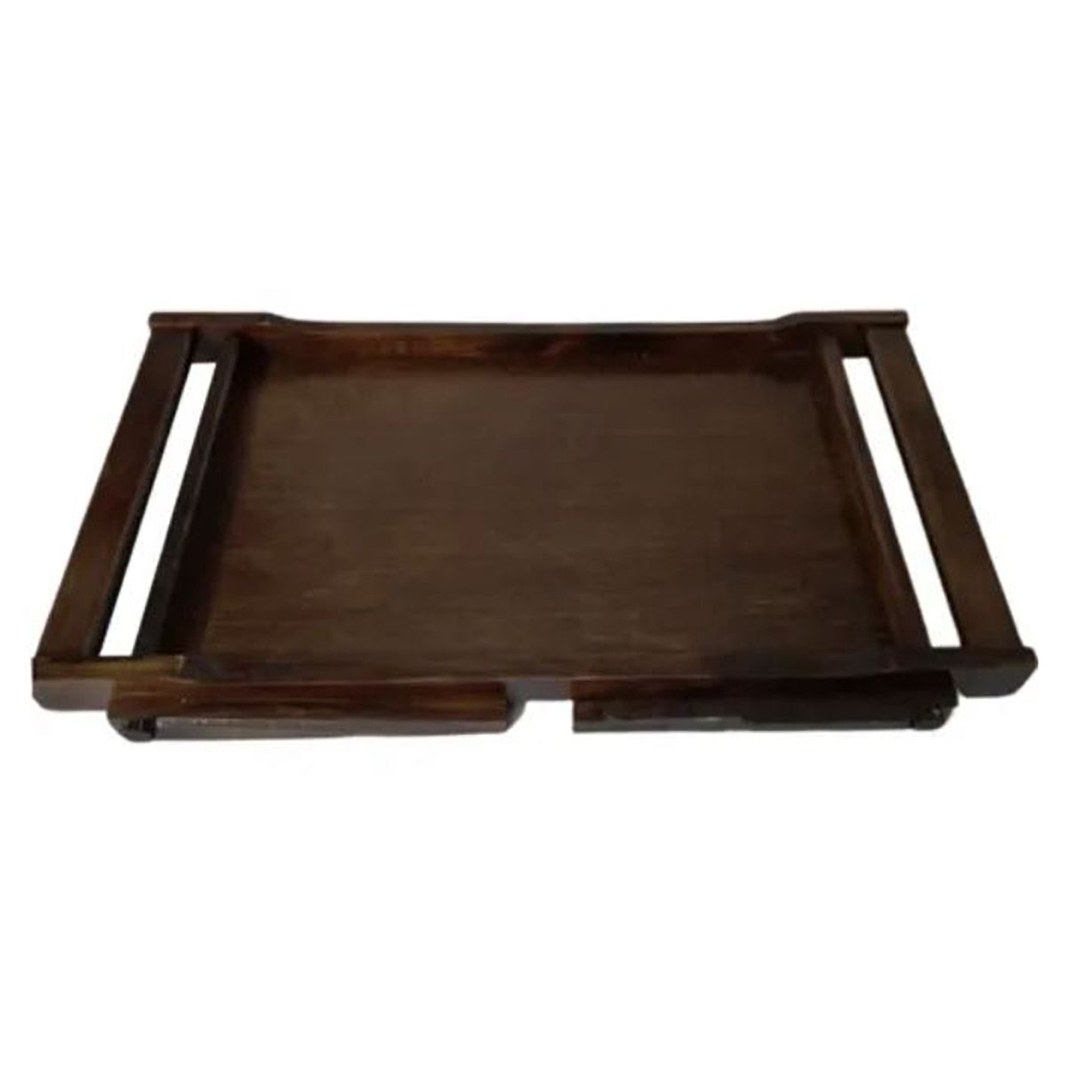 START FG - Mesa portatil Multiuso plegable madera azafata en Marron