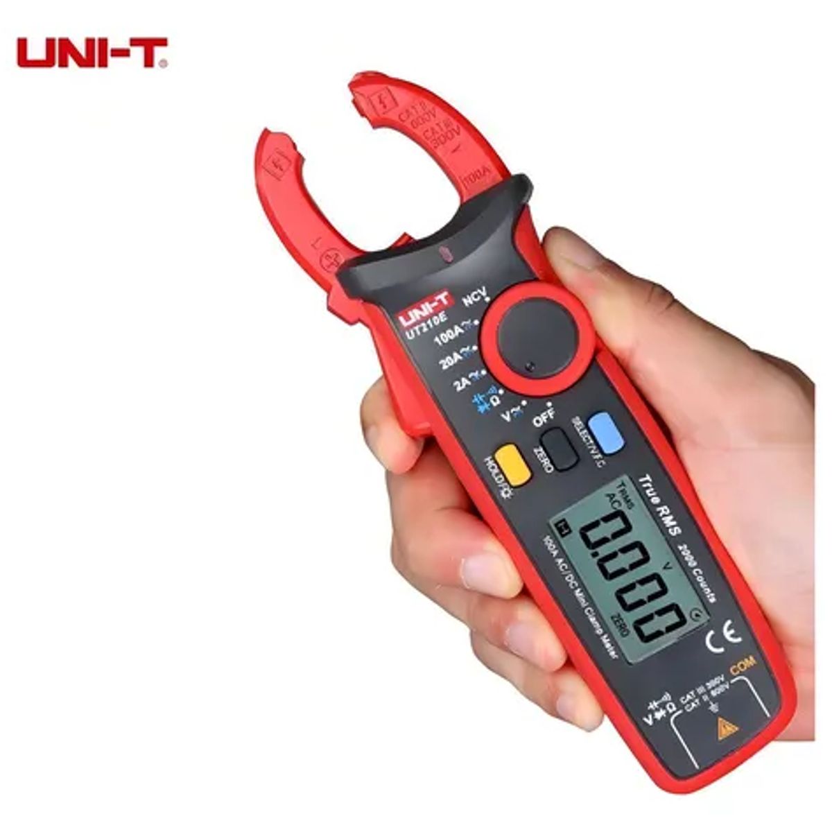 UNI T - Pinza Amperimetrica Unit Uni-t Ut-210e UT210e ACDC 100A