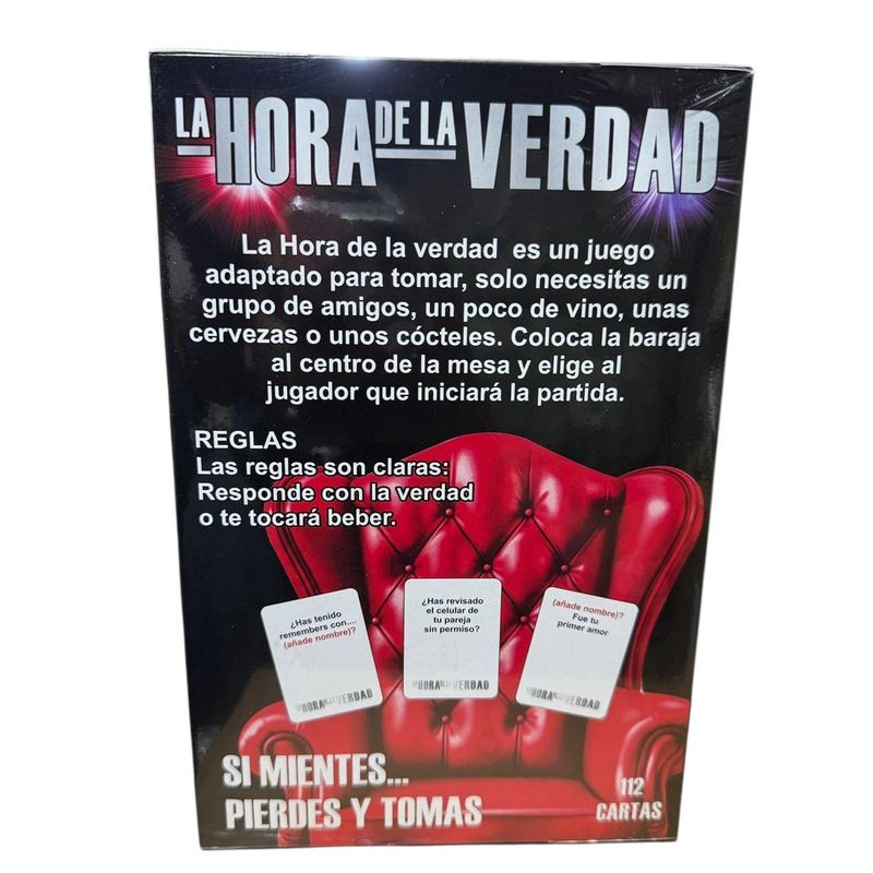GENERICO - LA HORA DE LA VERDAD - JUEGO