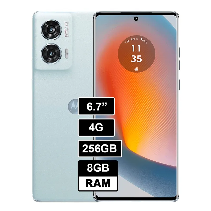 MOTOROLA - Celular Motorola EDGE 50 FUSION 8GB RAM - 256GB Azul