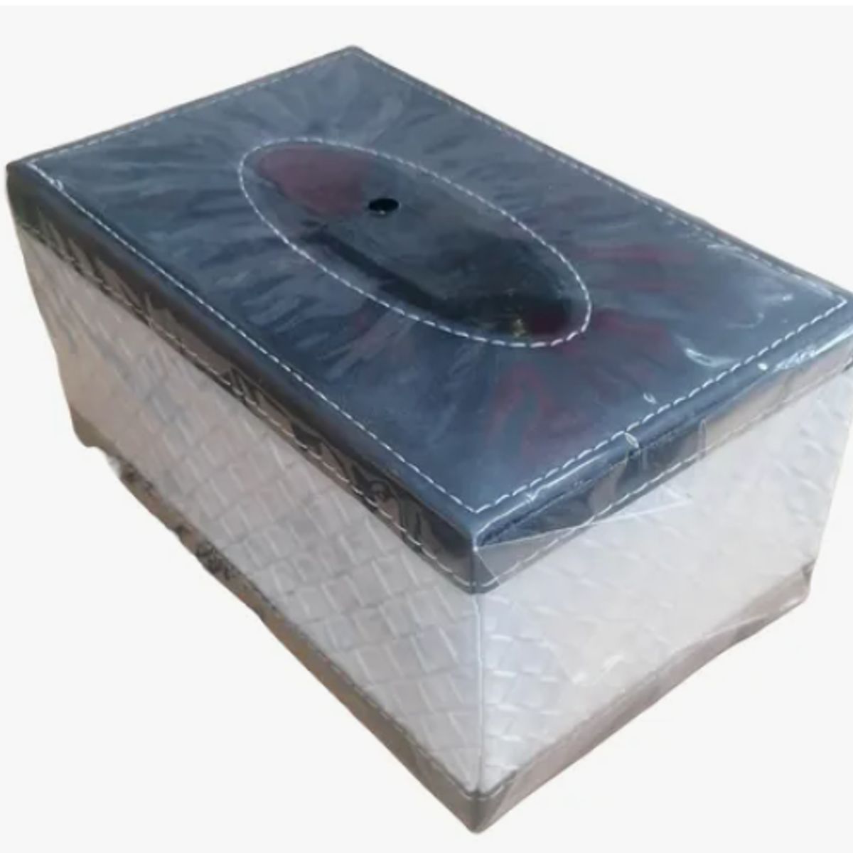 GENERICO - Servilletero Elegante Blanco Y Negro