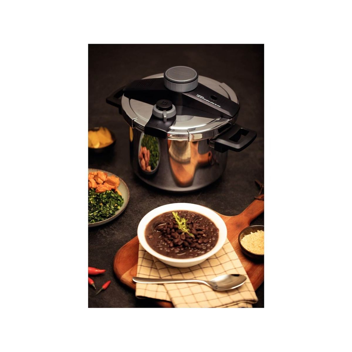 TRAMONTINA - Olla A Presion TRAMONTINA 6 lts Ace. Inox.T.01