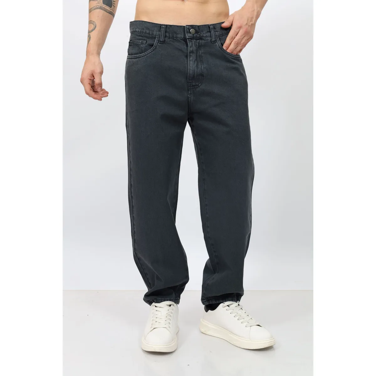 QH - Pantalón Globo- Mon para Hombre  Denim 100% Algodón