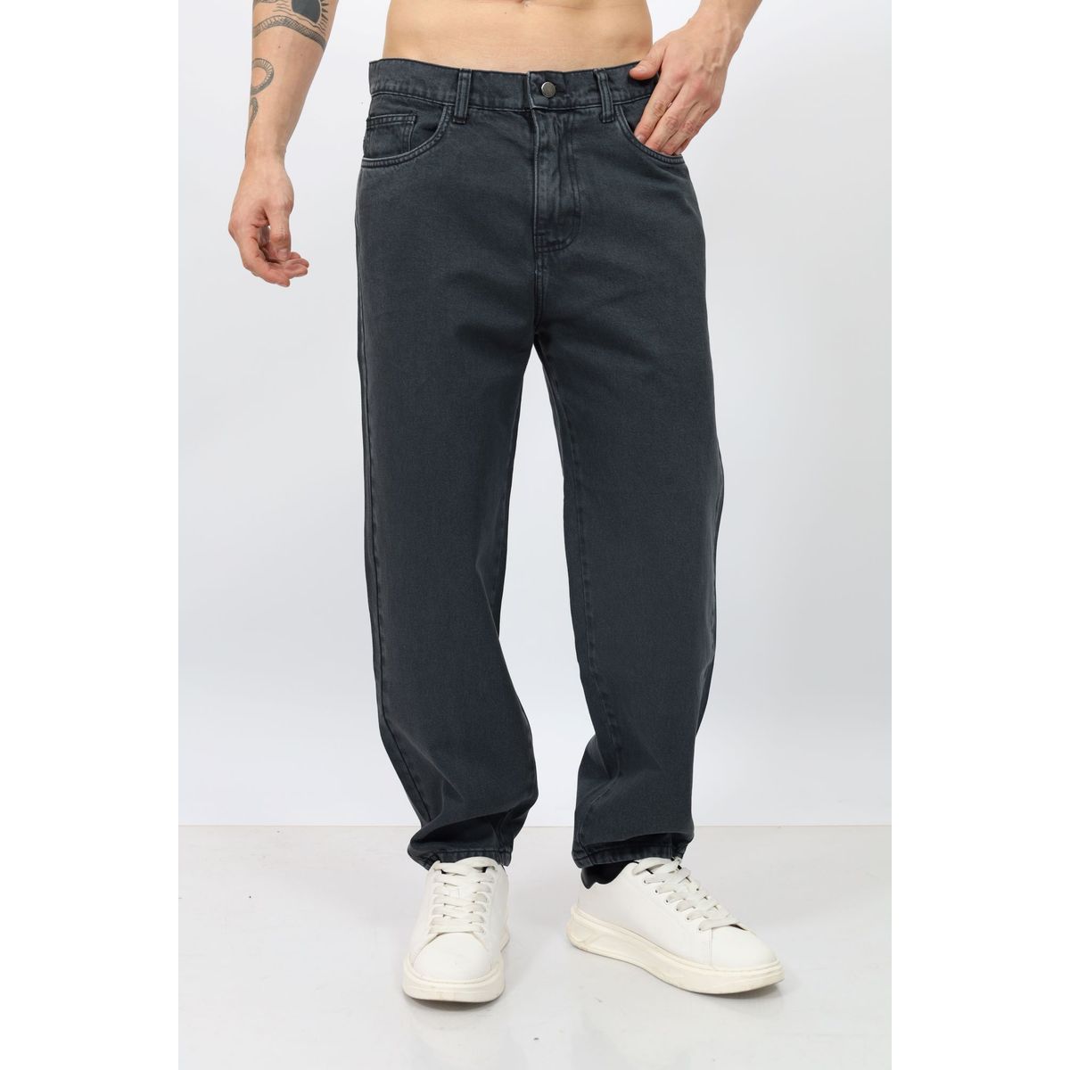 QH - Pantalón Globo- Mon para Hombre  Denim 100% Algodón