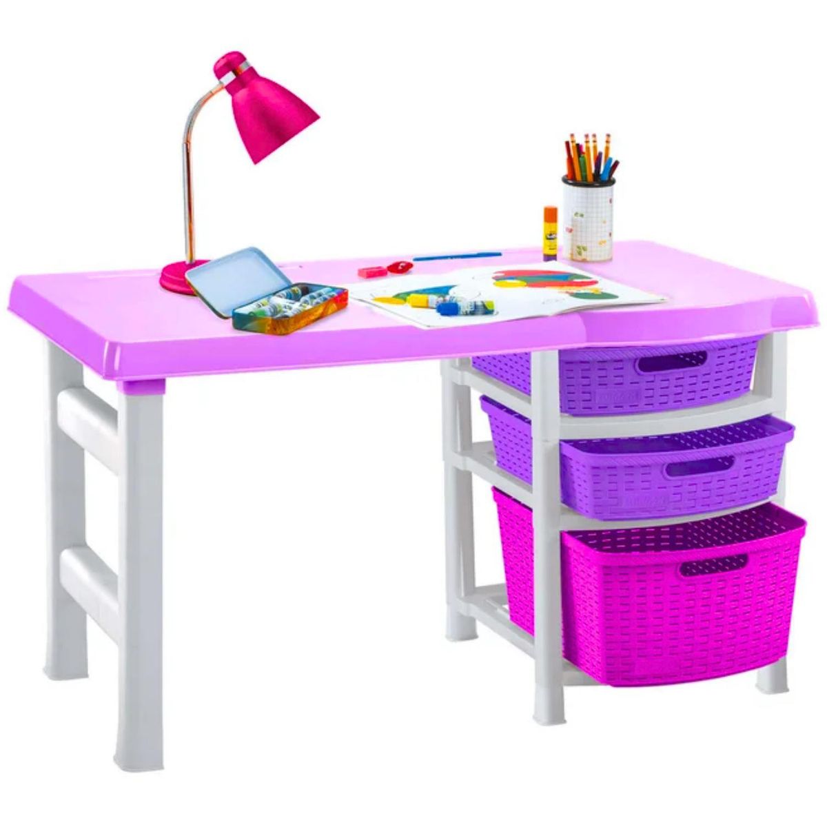 RIMAX - Mesa Rimax Escritorio Infantil Para Niña