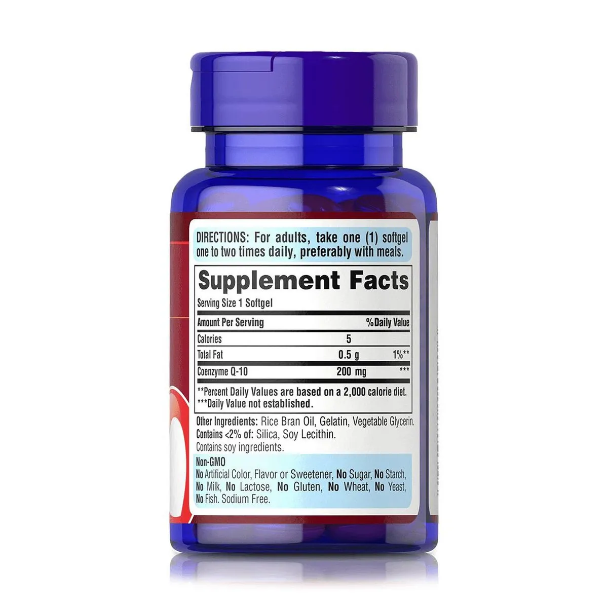 PURITANS PRIDE - Coenzima Q-10 200 mg (30 Softgels) – Puritan’s Pride