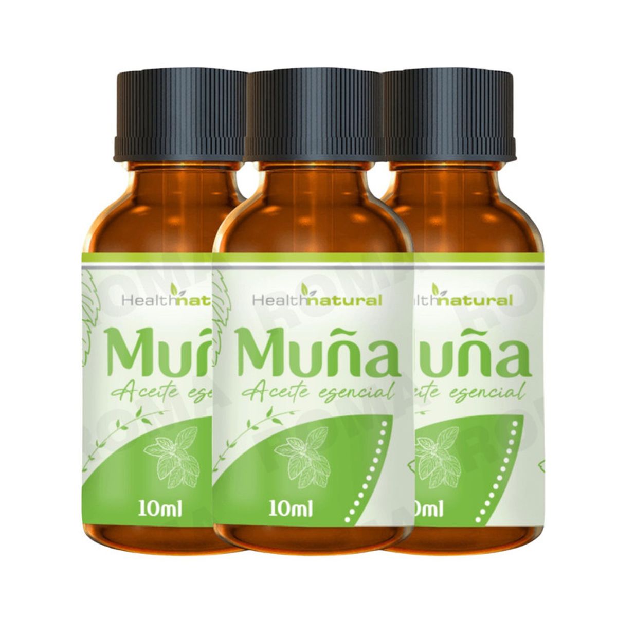 HEALTH NATURAL - PACK 3 ACEITE ESENCIAL DE MUÑA HEALTHNATURAL 30ML