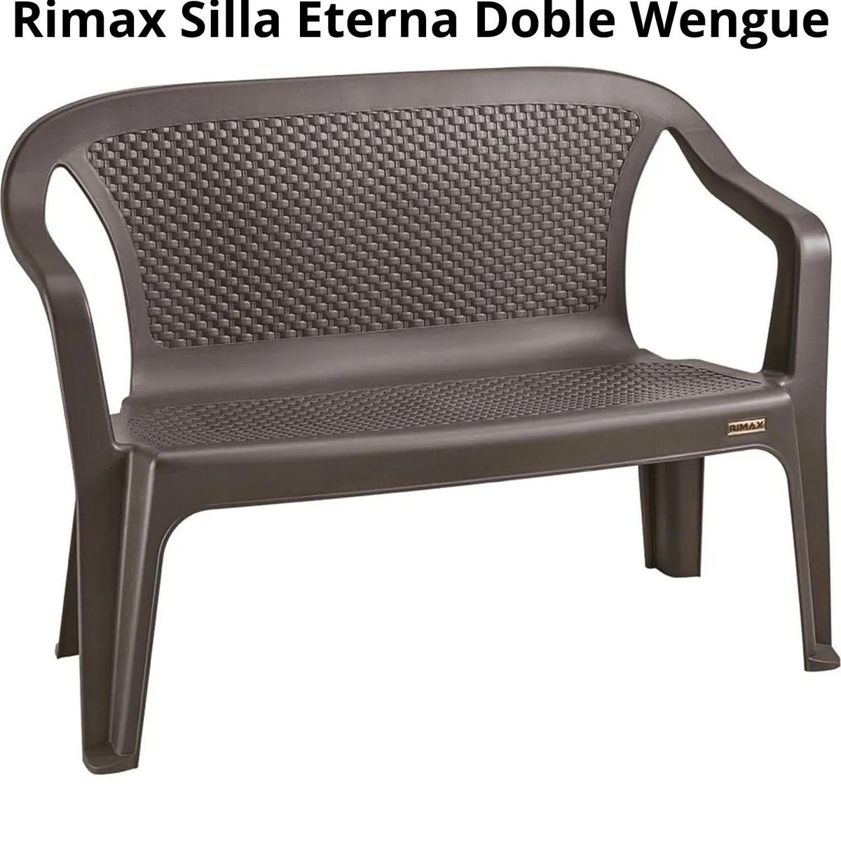 RIMAX - Sofá Rimax Eterna Doble Wengue