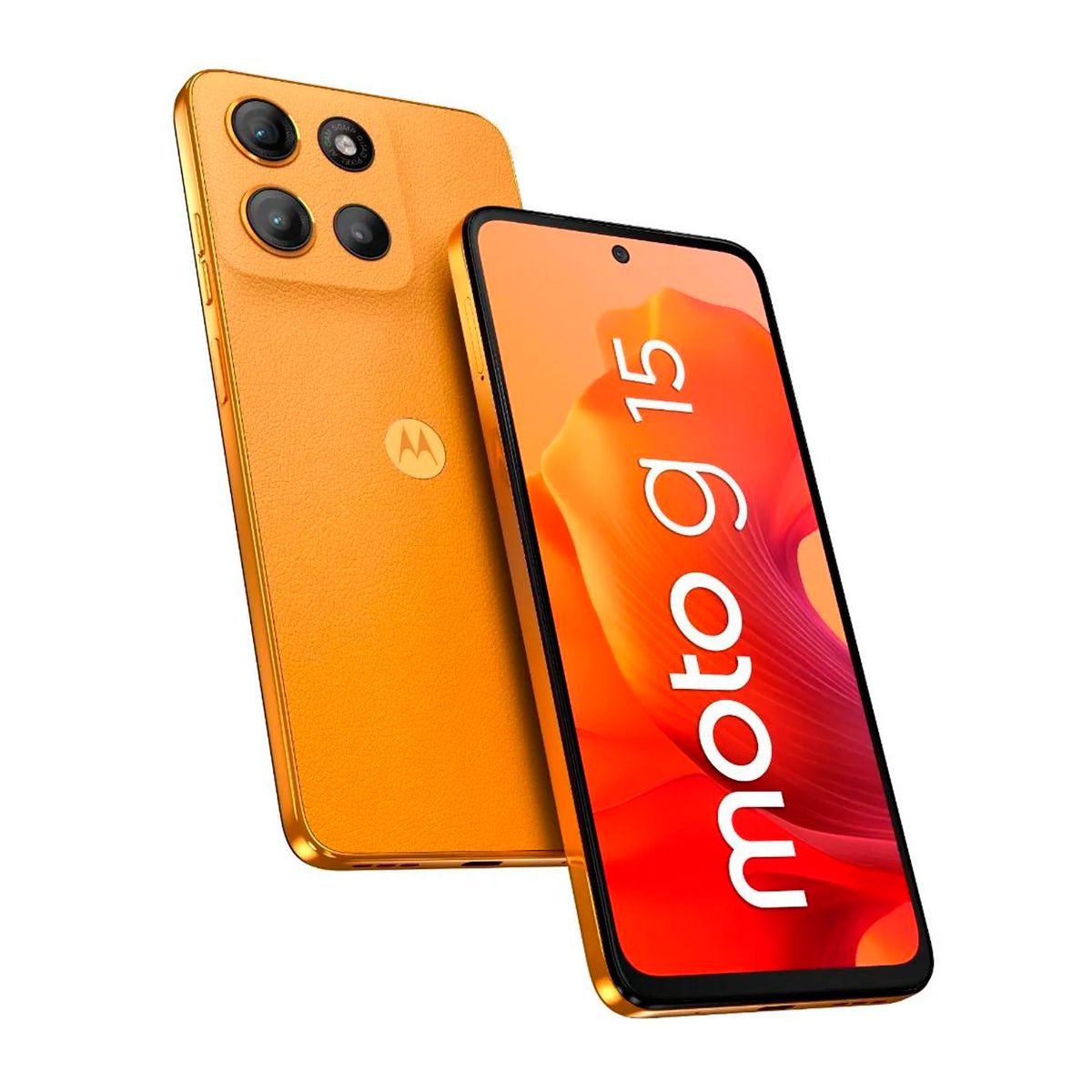 MOTOROLA - Celular Moto G15 4GB RAM - 128 Gb Color Naranja