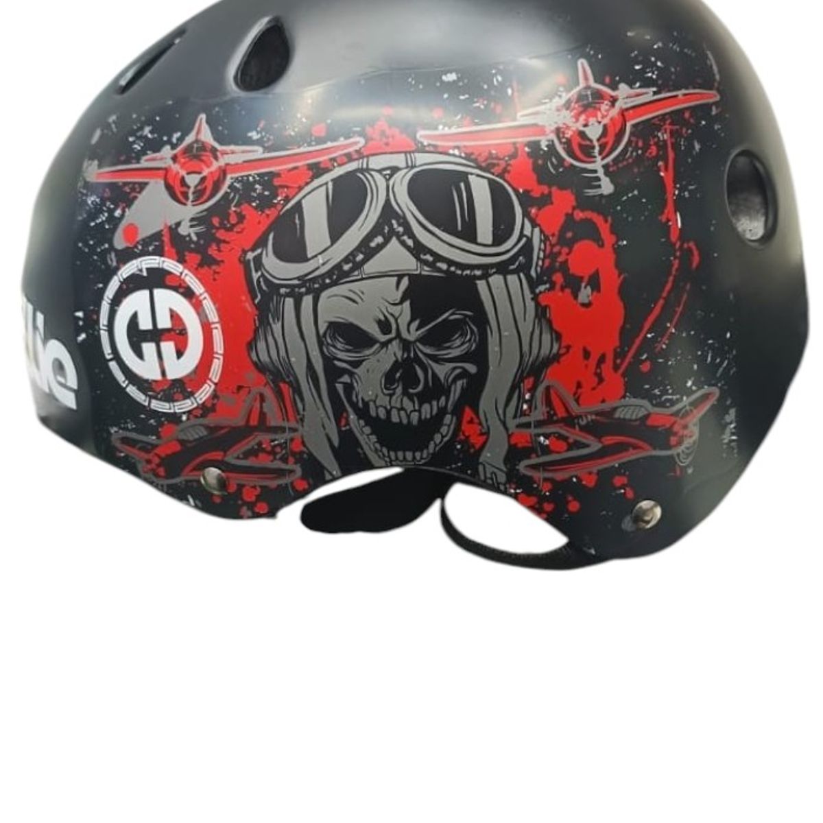 OLLIE - CASCO OLLIE DISEÑO NEGRO REGULABLE TALLA M