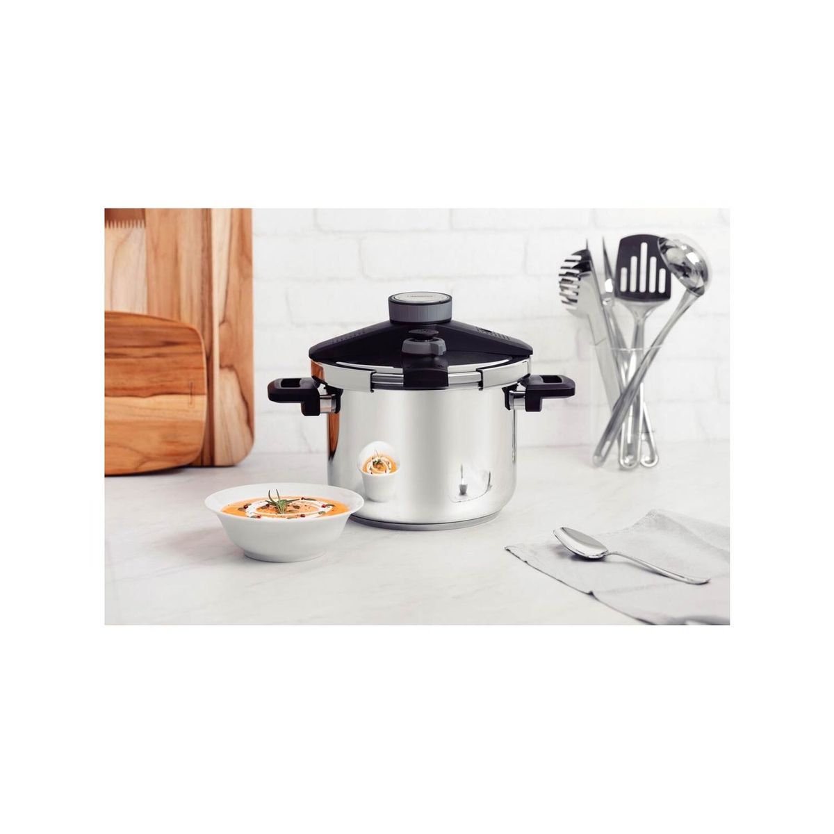 TRAMONTINA - Olla A Presion TRAMONTINA 6 lts Ace. Inox.T.01