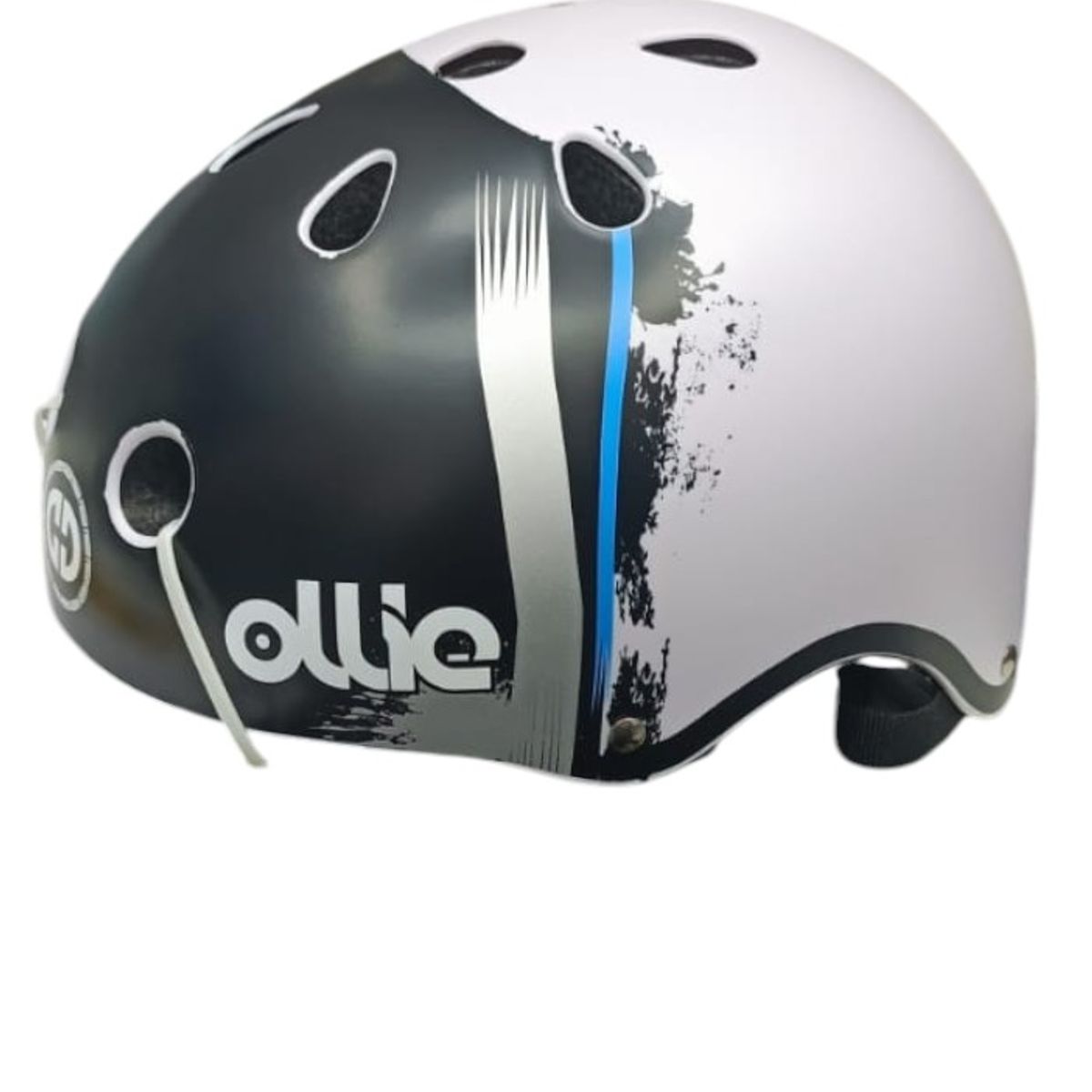 OLLIE - CASCO OLLIE DISEÑO BLANCO REGULABLE TALLA M