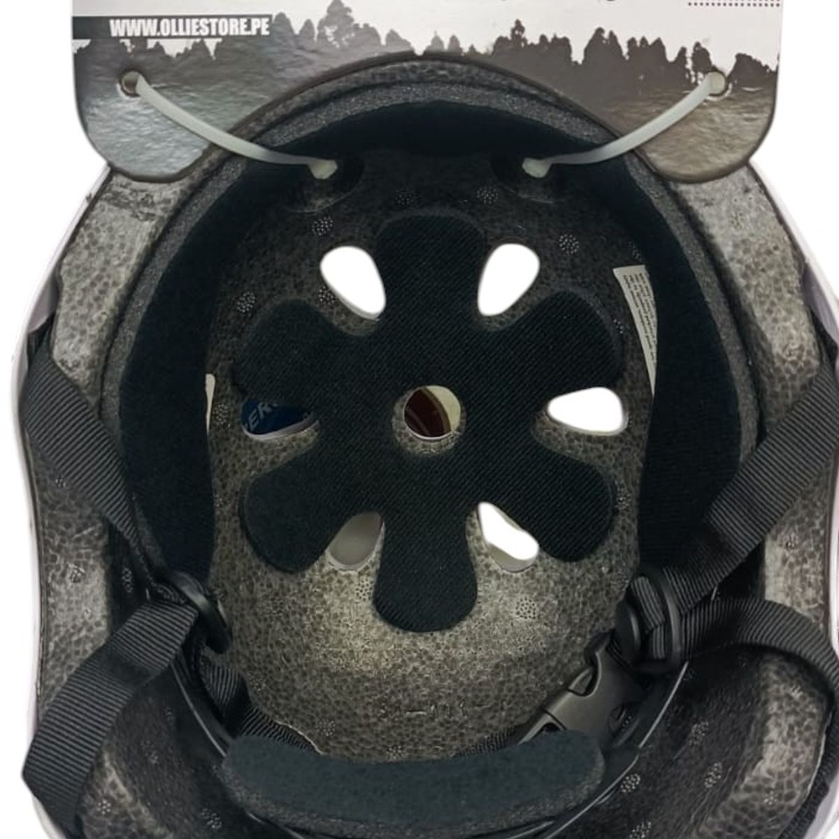 OLLIE - CASCO OLLIE DISEÑO BLANCO REGULABLE TALLA M