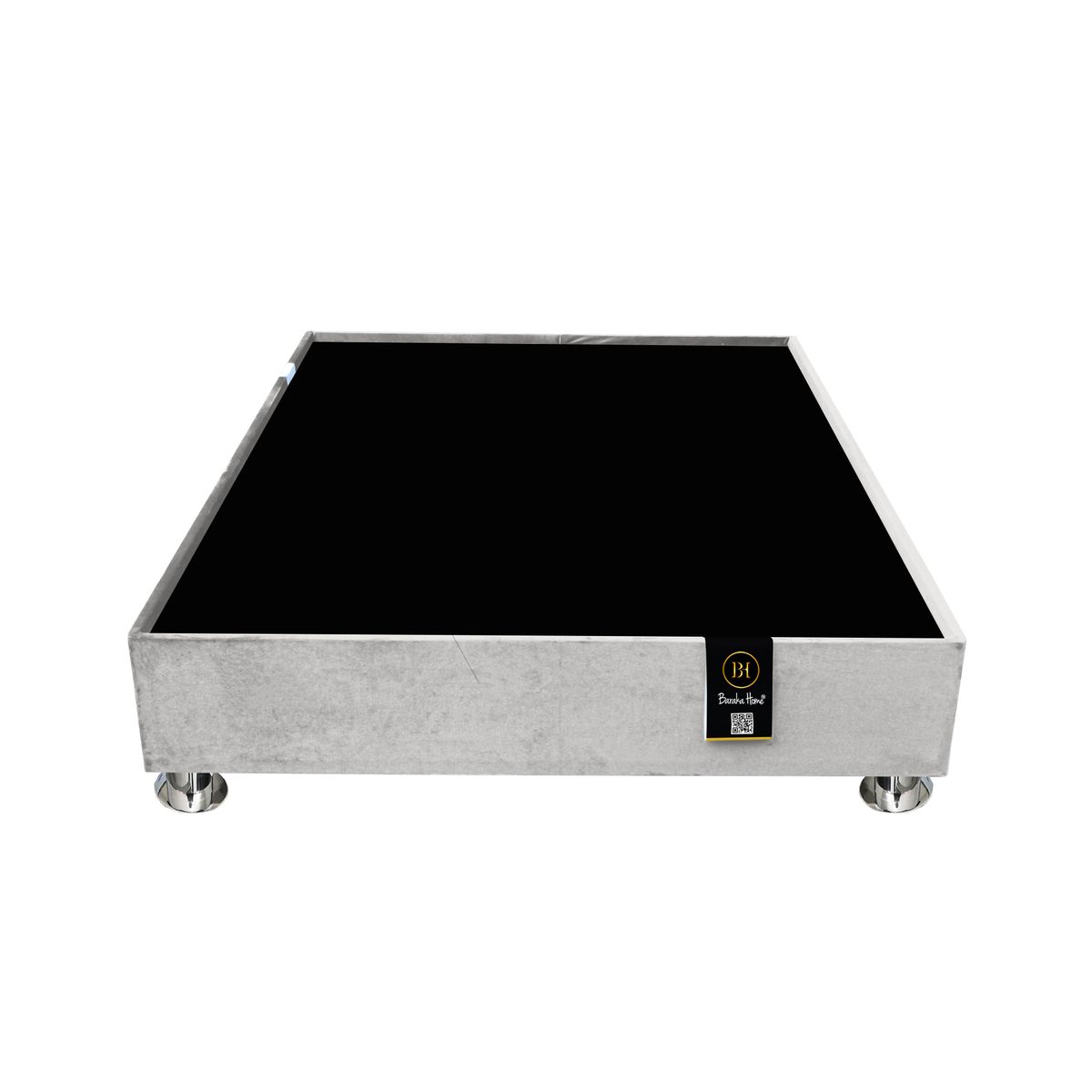 BARAKA HOME - Base De Cama Encajonado Luton King Americado - Ivory