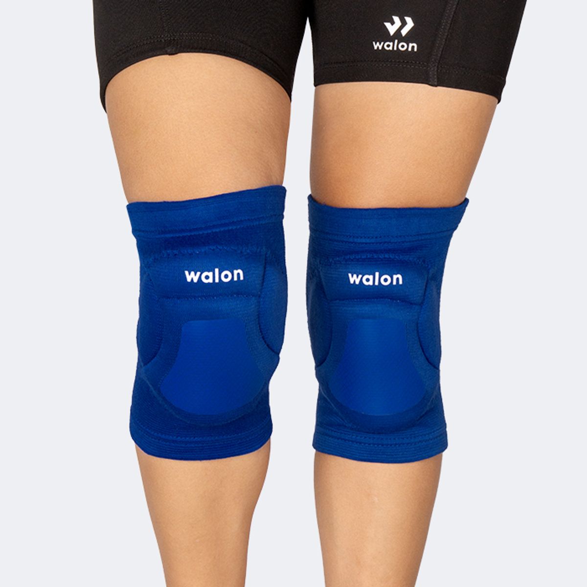 GENERICO - RODILLERA DE VOLEY WALON CON GEL TALLA  L AZULINO