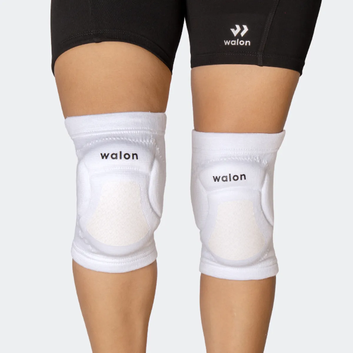 GENERICO - RODILLERA DE VOLEY WALON CON GEL TALLA S BLANCO