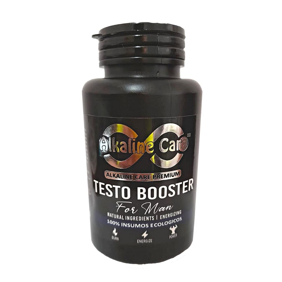 ALKALINE CARE - Creatina con Maca Negra 100 caps+ Testo Booster 100 caps