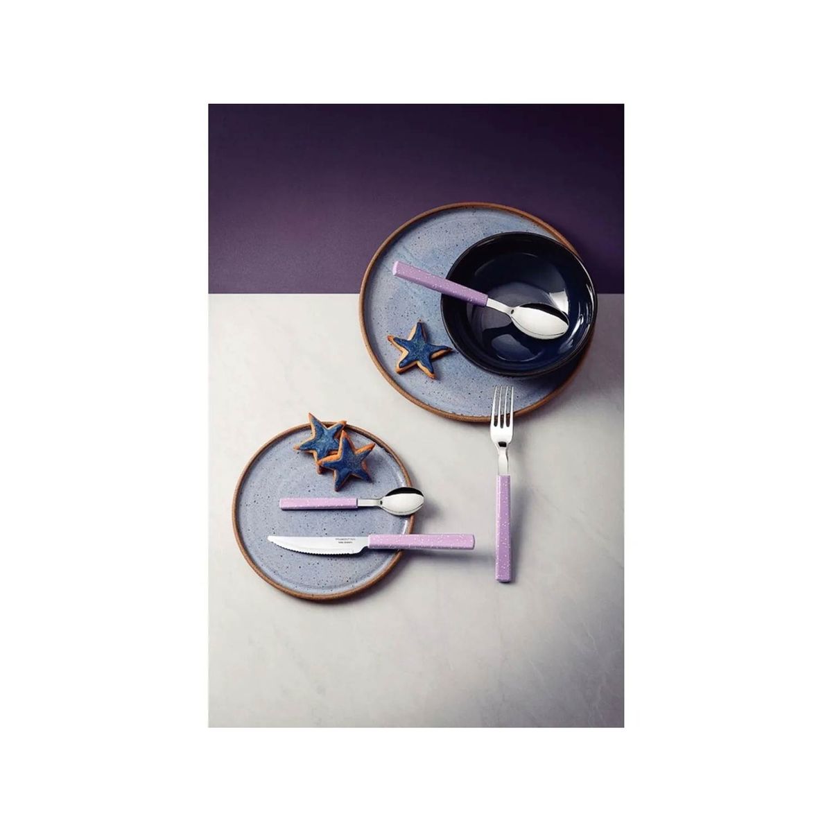 TRAMONTINA - SET. Cubiertos  TRAMONTINA  X16 PZ ACE.INOX.