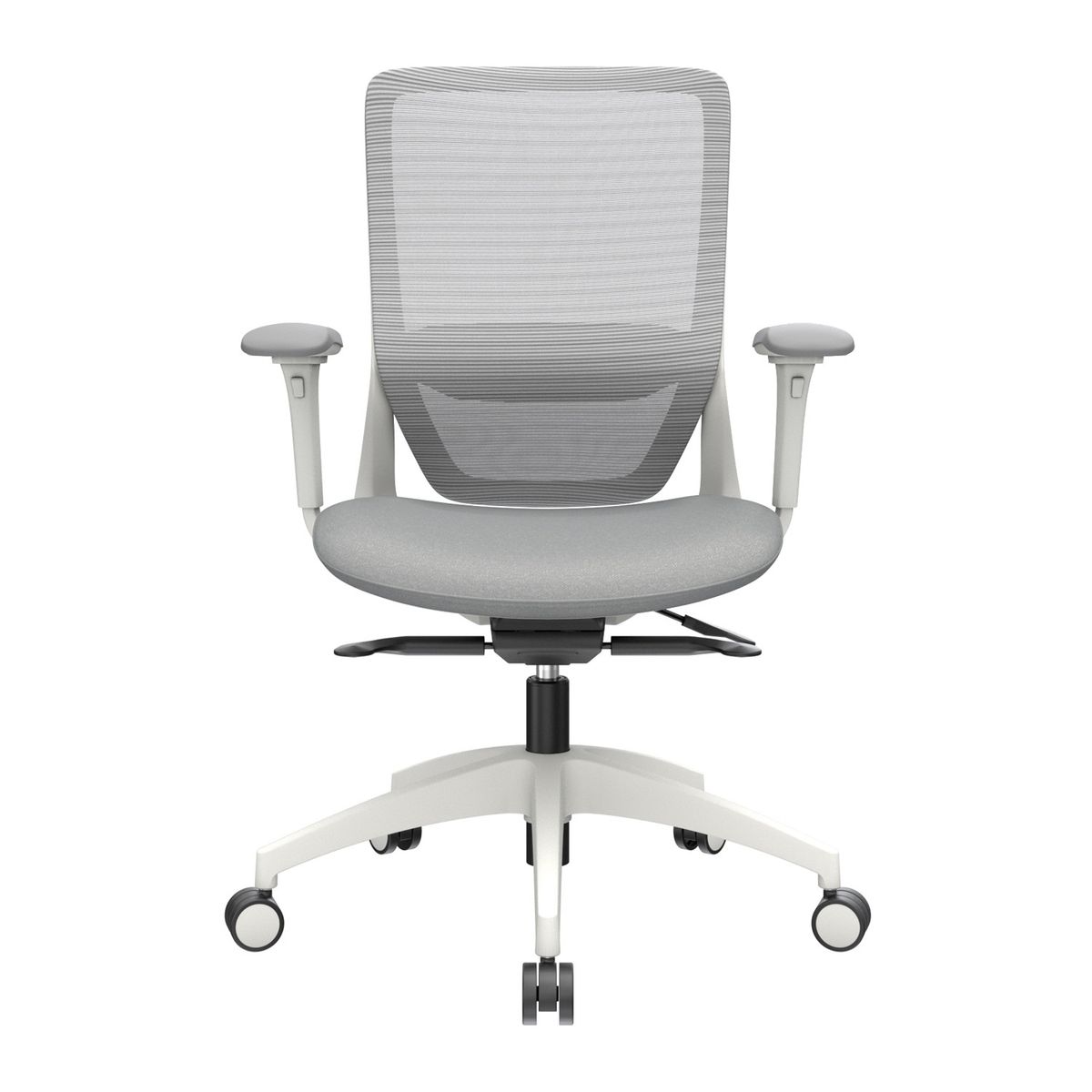 OFIDEAS - Silla Ergonómica Reclinable Brazo 4d Loop Gerencial Gris Ofideas