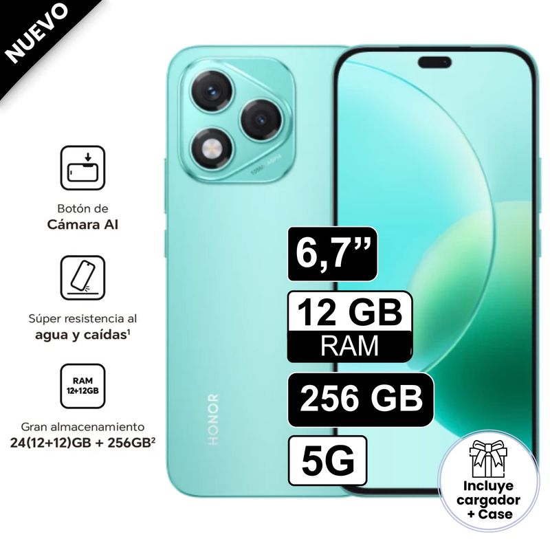 HONOR - Celular Honor 400 Lite 5g 256gb 12gb Ram Verde