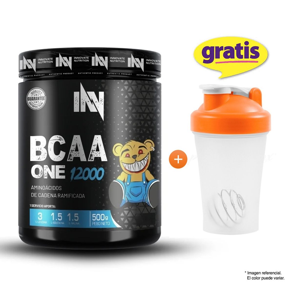 INN INNOVATE NUTRITION - BCAA ONE 12000 500GR INNOVATION NUTRITION FRUIT PUNCH