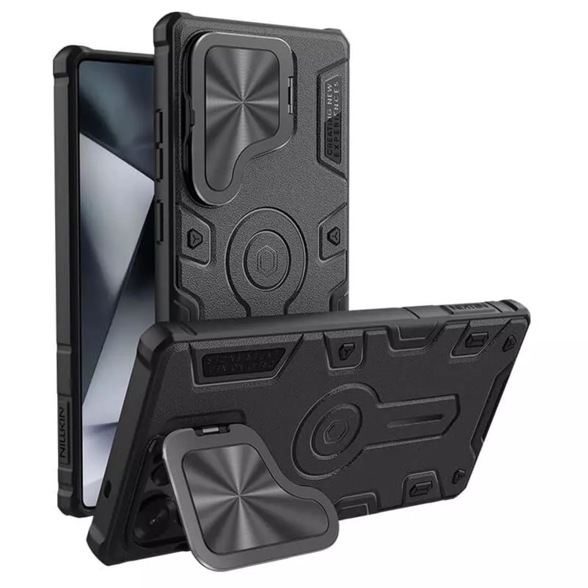 NILLKIN - Case Nillkin Armor Prop Magnetic Galaxy S25 ultra  - Negro