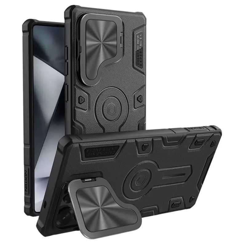 NILLKIN - Case Nillkin Armor Prop Magnetic Galaxy S25 ultra  - Negro