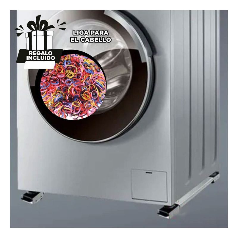 GENERICO - Plataforma Elevador de Muebles en Plateado Y+Ligas de Regalo