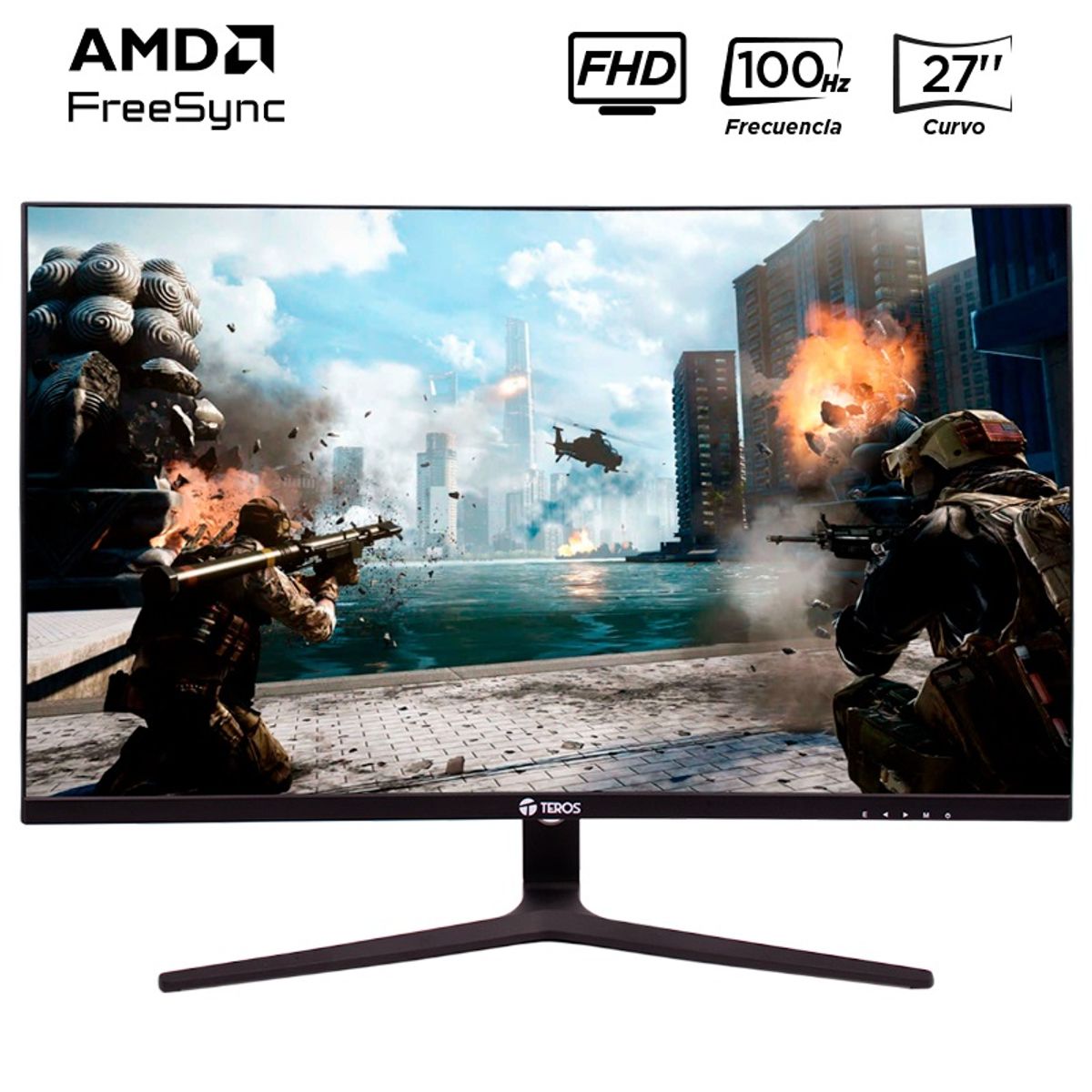 TEROS - Monitor Teros Gaming TE-2732S de 27 100Hz 1ms Full HD Freesync