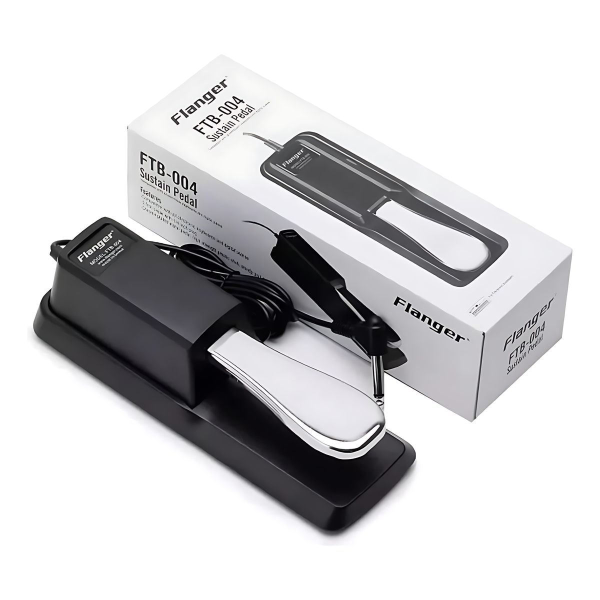 GENERICO - Pedal Sustain FLANGER para teclados Pianos&Sintetizadores