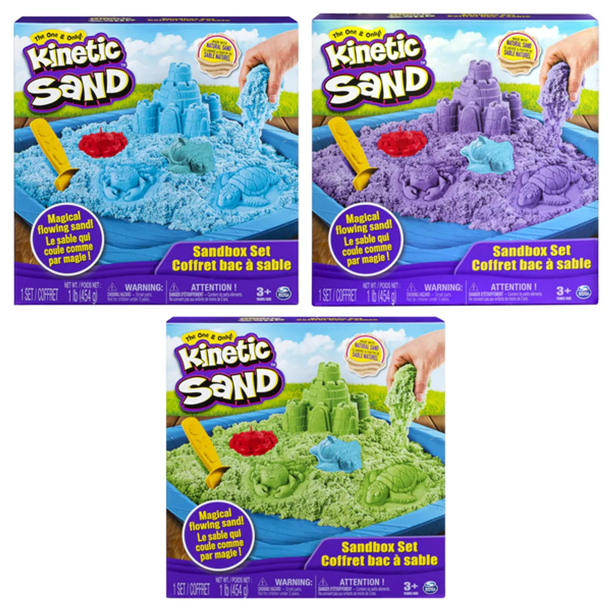 GENERICO - Kinetic Sand Set con Arenero