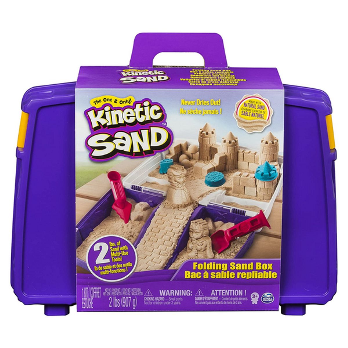 GENERICO - Kinetic Sand caja de arena plegable