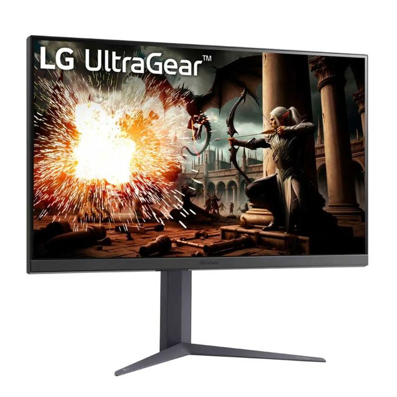 LG - Monitor Gamer LG 32GS75Q-B UltraGear IPS QHD 180Hz 1ms G-Sync FreeSync