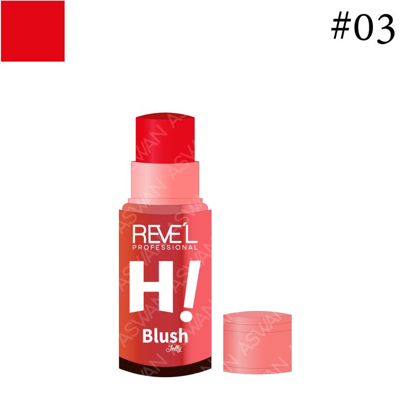 REVE'L PROFESSIONAL - RUBOR H BLUSH JELLY 03 - REVEL