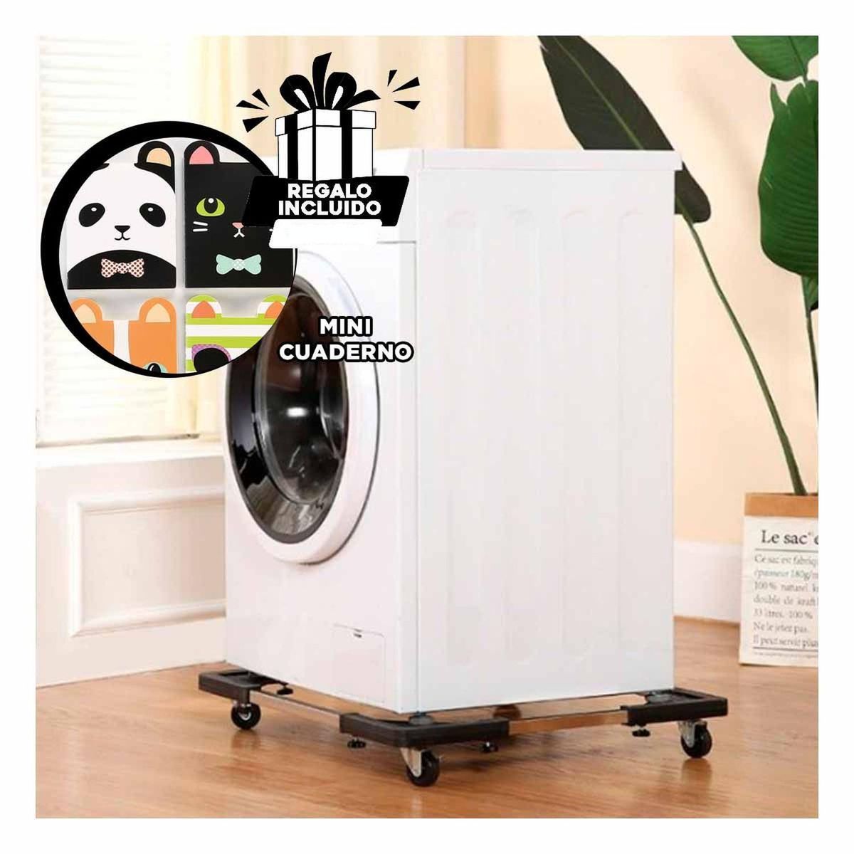 GENERICO - Pack6 Soporte Practico de Cocina Acero Y+Regalo Agendita