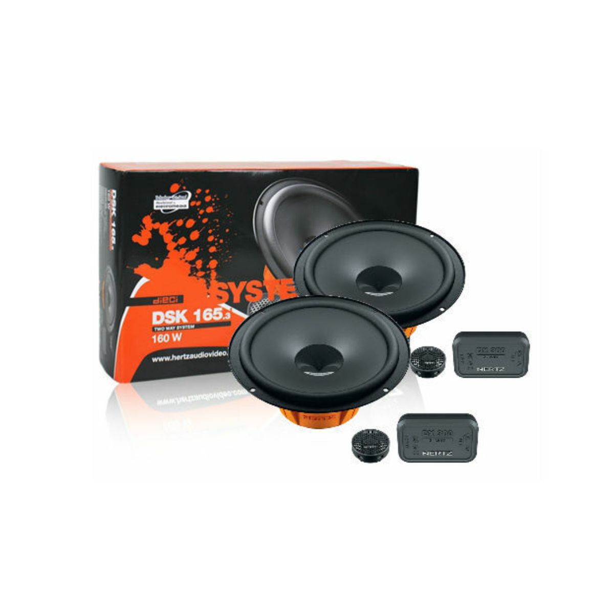 HERTZ - SET DE COMPONENTES HERTZ DSK165 160W