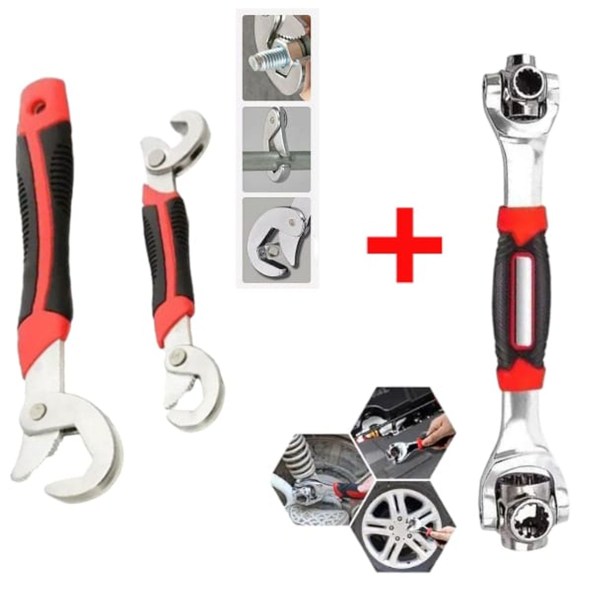 OEM - Llaves Universales para Reparaciones  Versatilidad en Grifos Tuberías y Automóviles