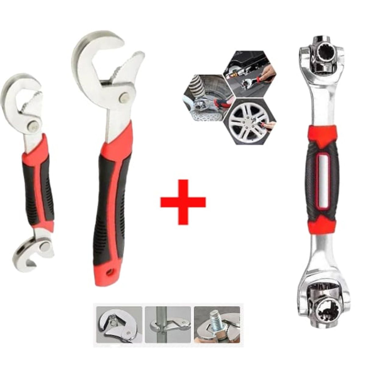 OEM - Combo de Llaves Inteligentes  Ahorra Espacio y Reemplaza Múltiples Herramientas