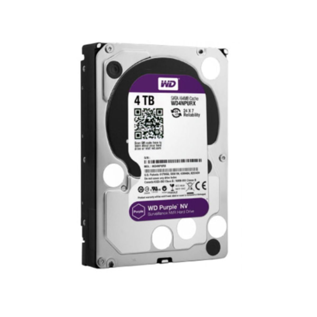 WESTERN DIGITAL - DISCO DURO 4TB WESTERN DIGITAL PURPURA