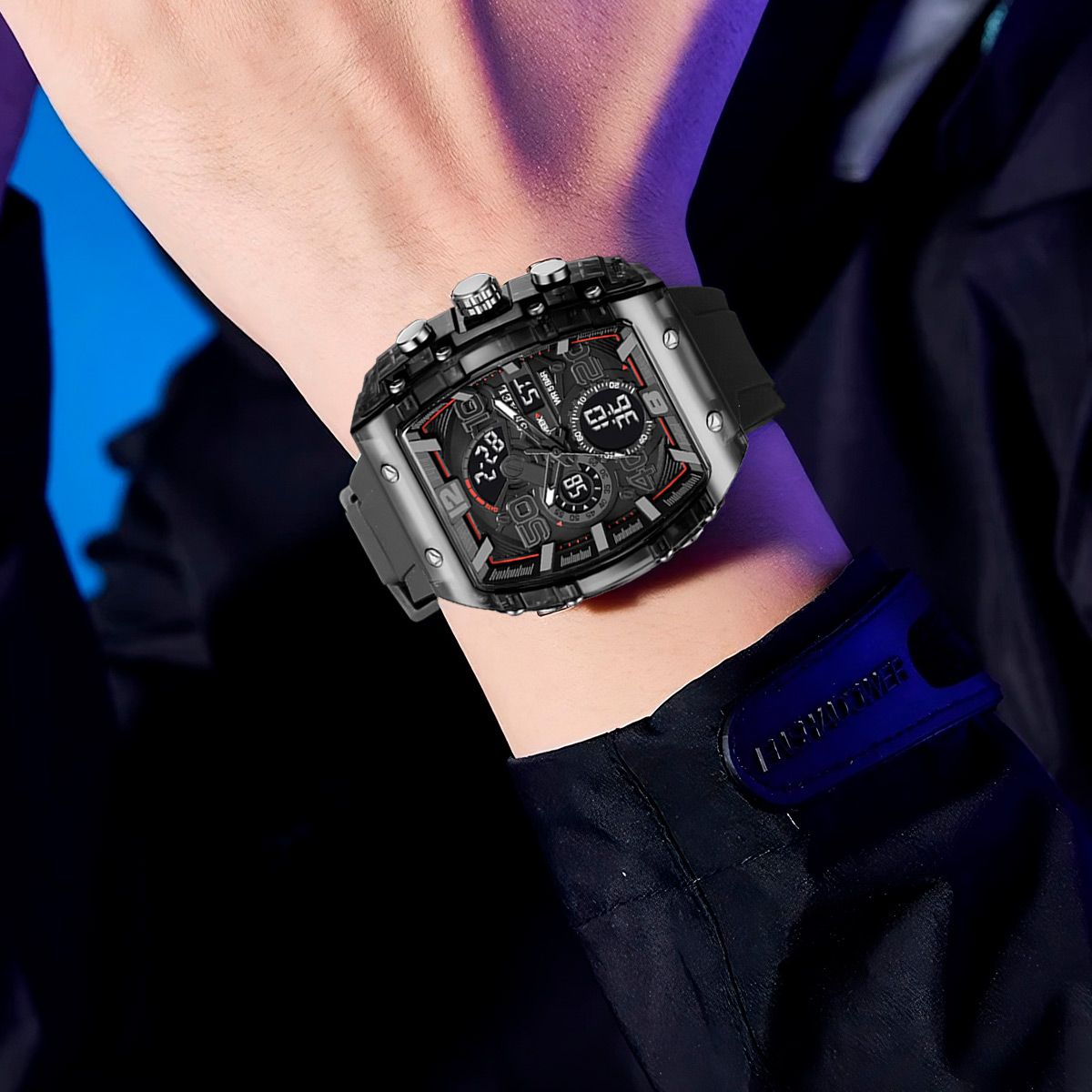 SMAEL - Reloj Hombre Smael 8109 Análogo-digital Deportivo Acuatico