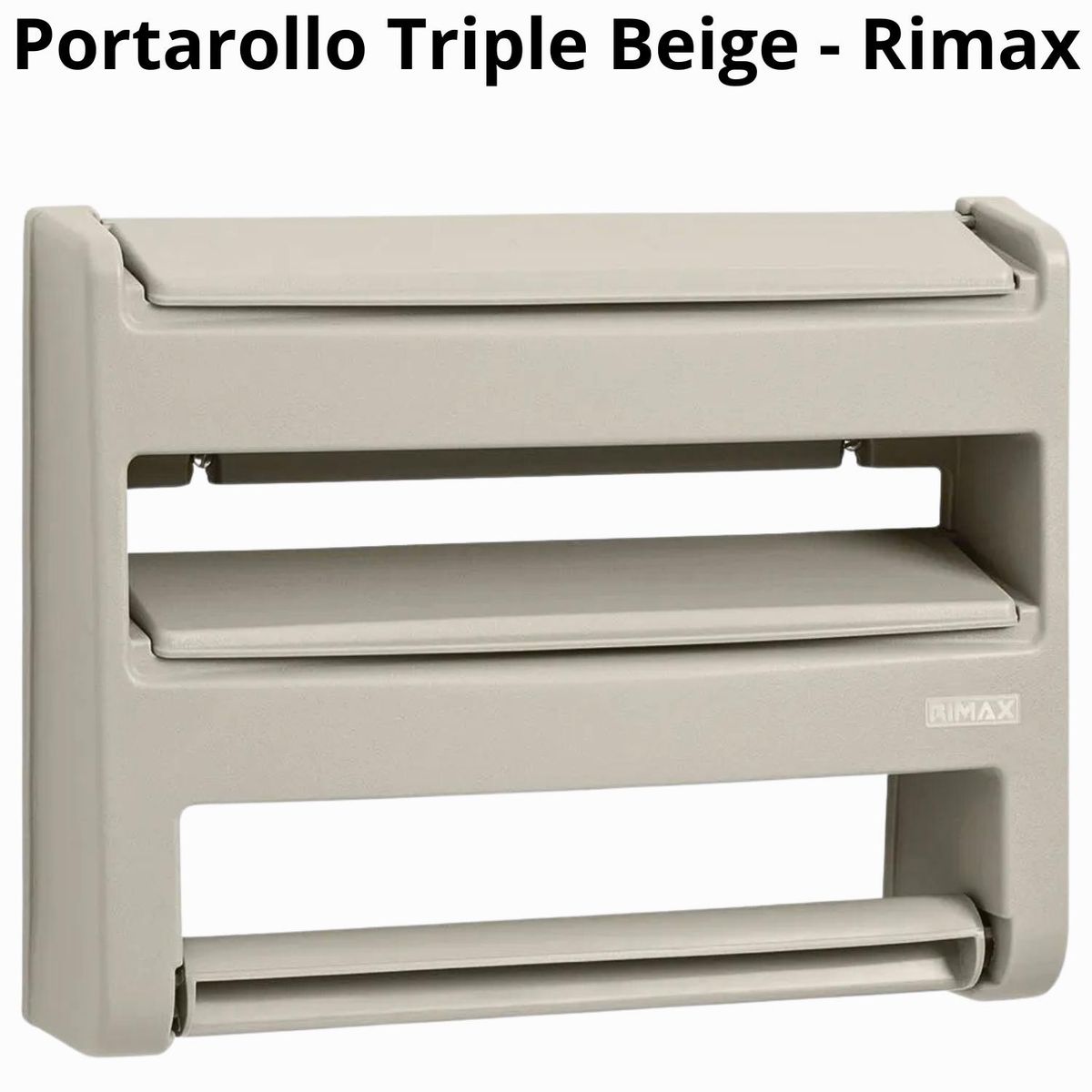 RIMAX - Portarollo Triple Beige - Rimax
