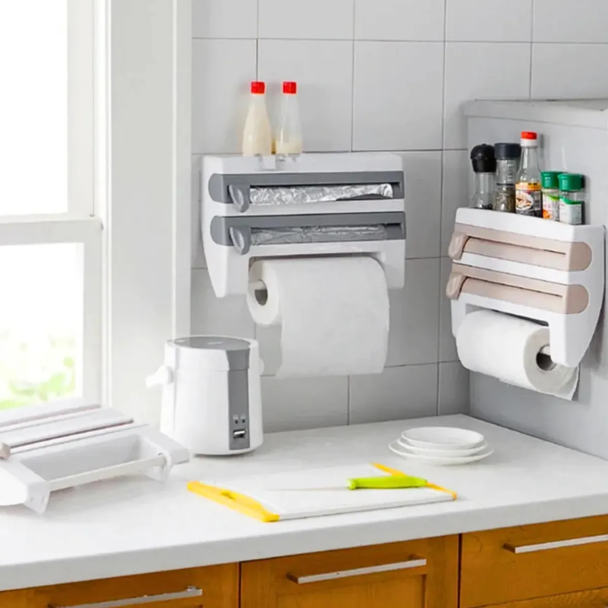 RIMAX - Portarollo Triple Blanco - Rimax