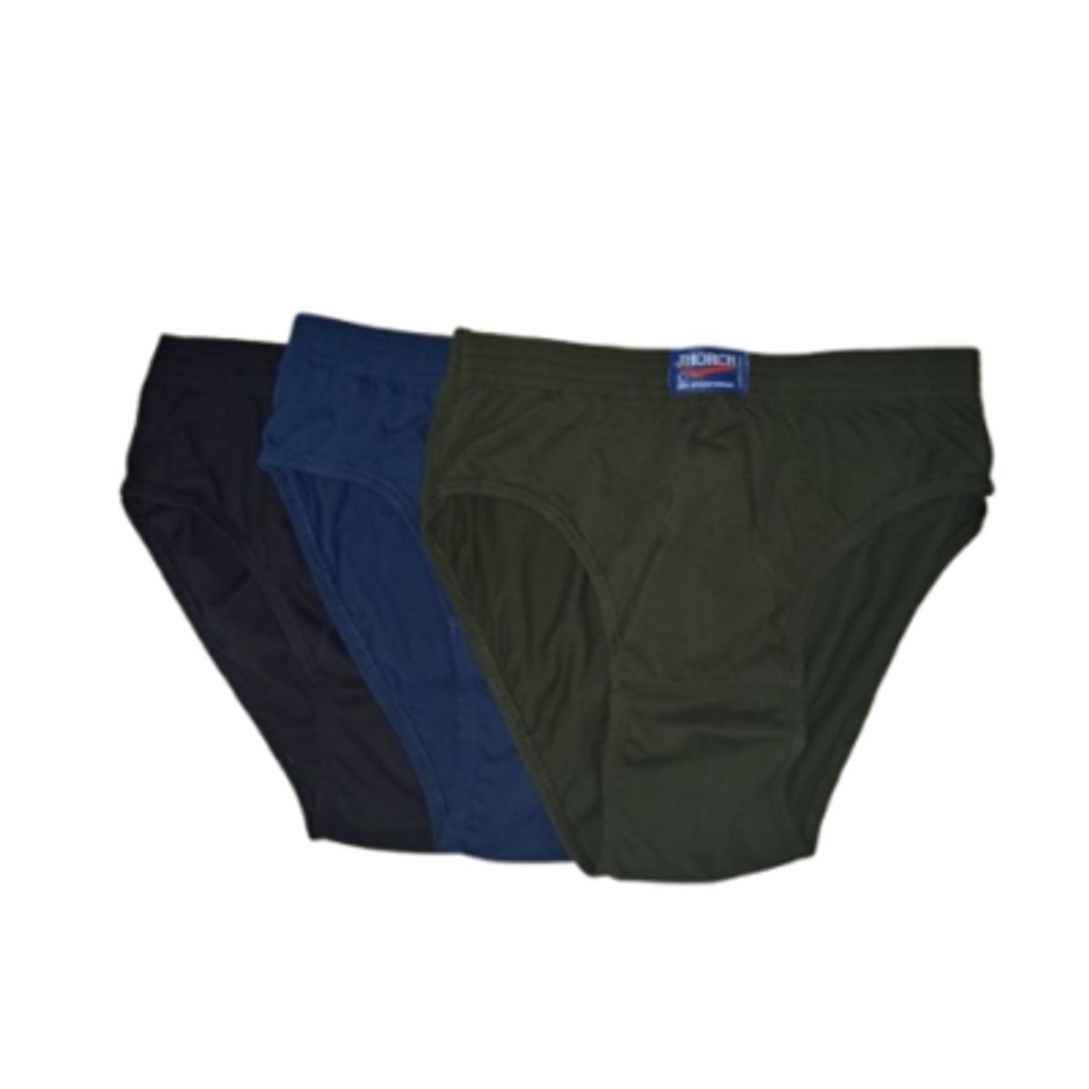 GENERICO - Calzoncillos  Color Entero Algodon   - 3 unidades