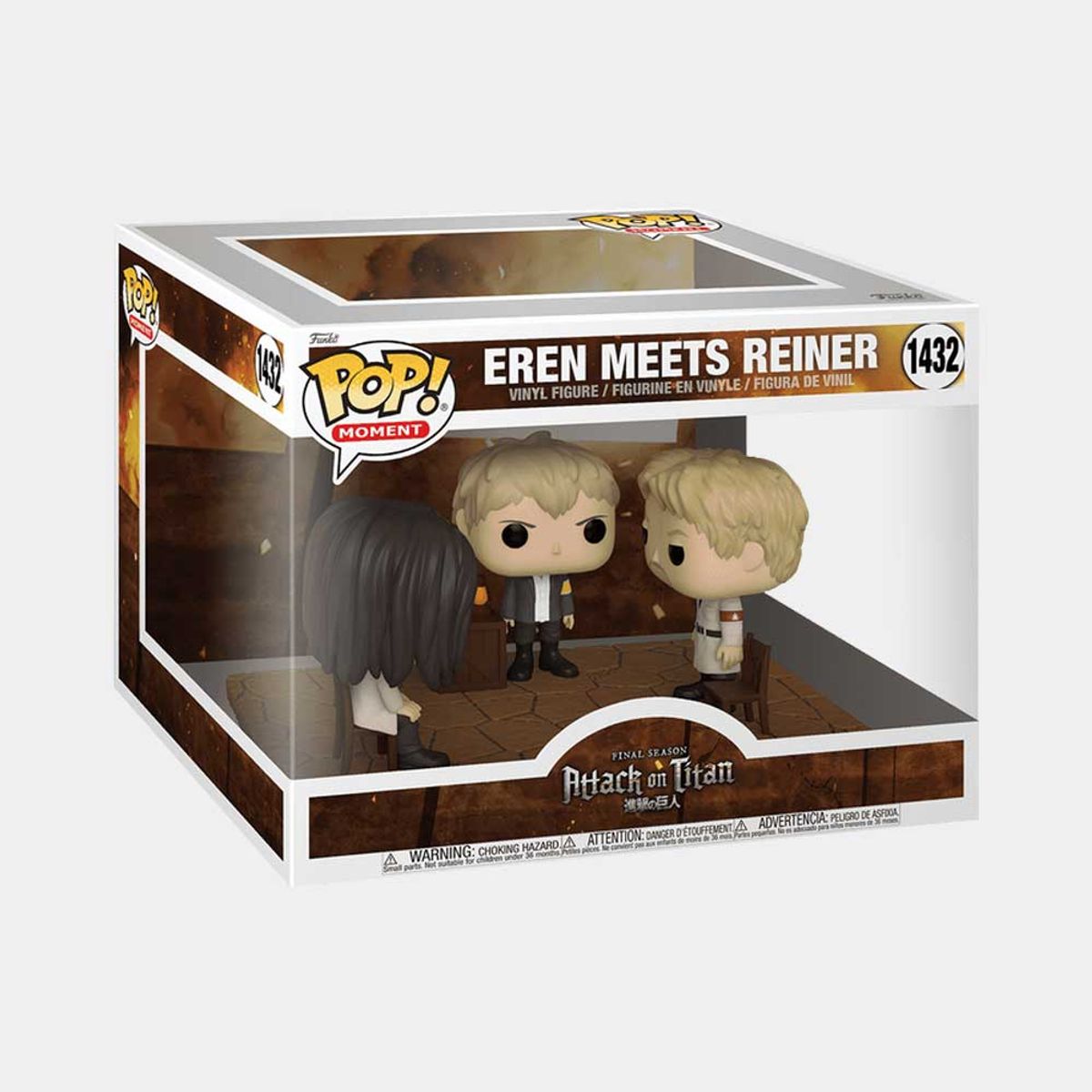 FUNKO - FUNKO POP MOMENT ATTACK ON TITAN  EREN MEETS REINER